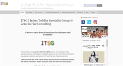 Desktop Screenshot of infanttoddlerspecialistgroup.com